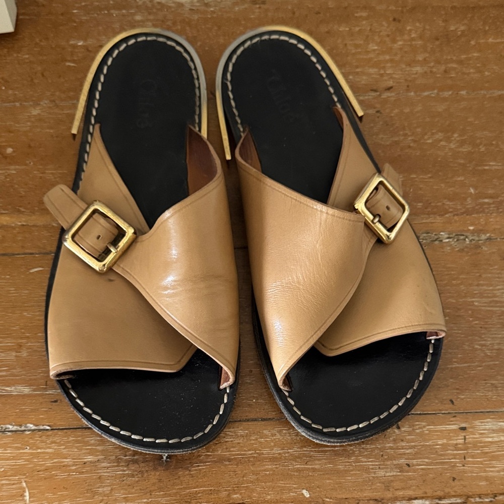 Pre-owned Authentic Chloe Sandals size 38